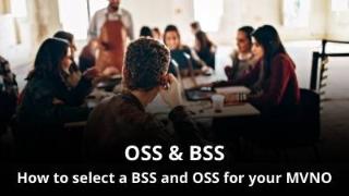How to select a BSS and OSS