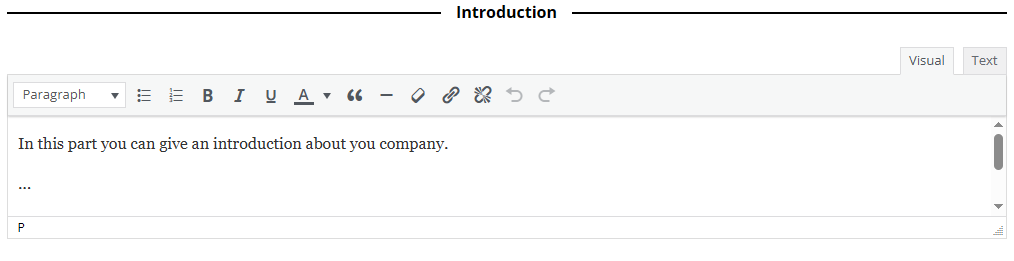 Company introduction