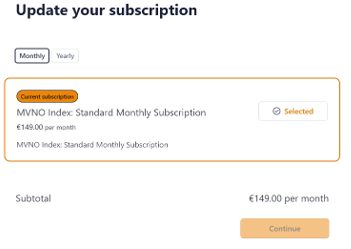 update subscription 1