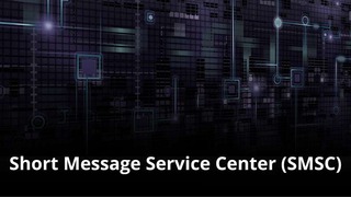 MVNO Index - Short Message Service Center (SMSC)