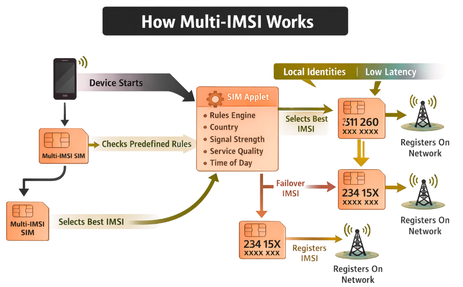 MVNO Index - How multi IMSI works